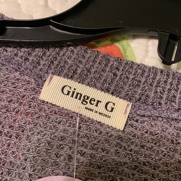 NWT Ginger G Women’s Lavender sweater, size small. - Picture 5 of 6